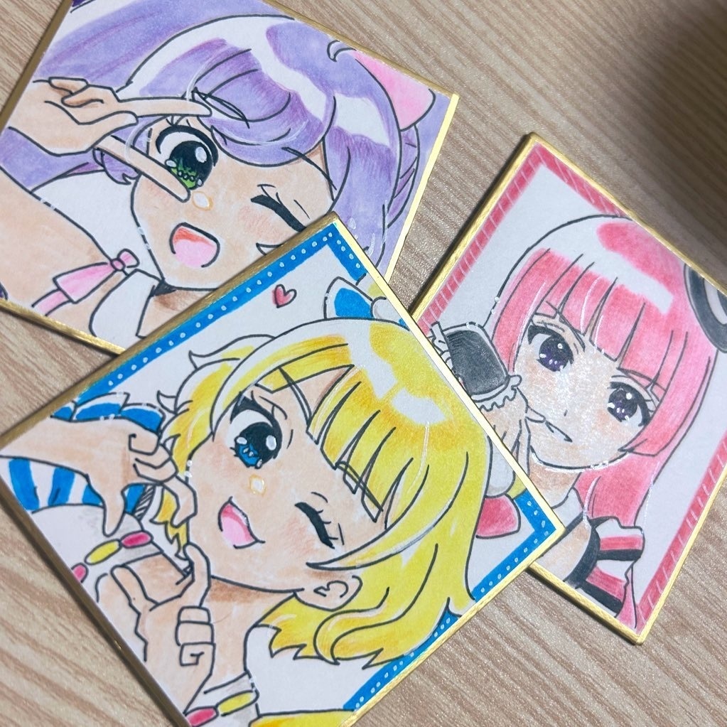 そらみスマイル(色紙)