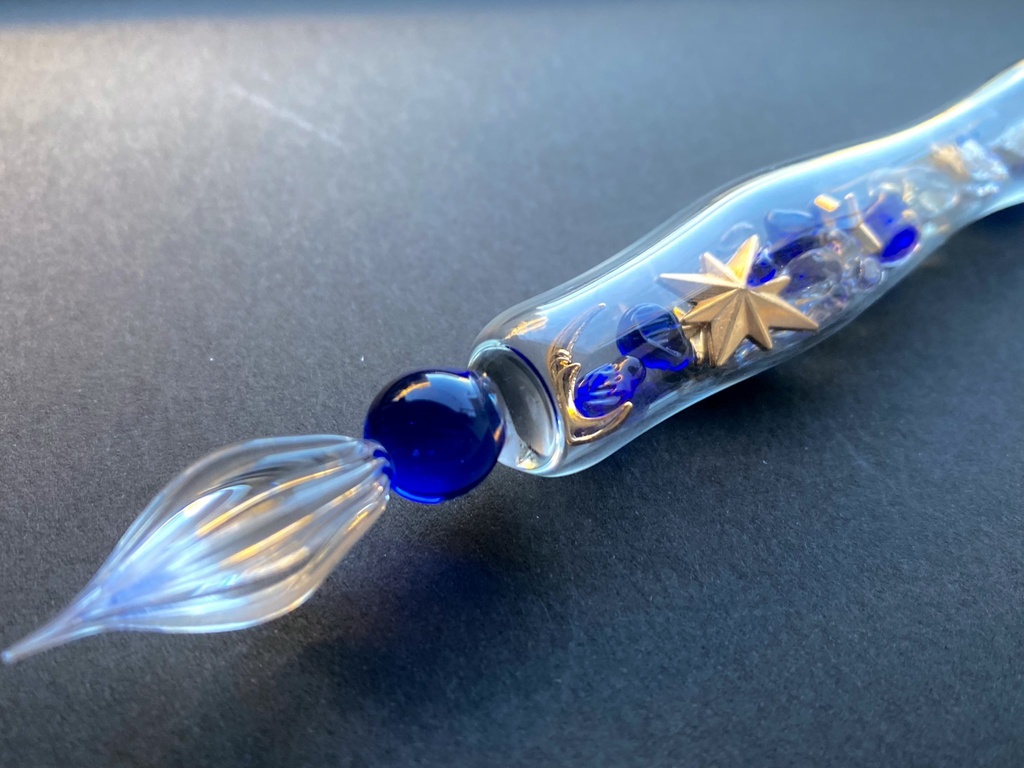 【星屑を集めたガラスペン】✧紺✧