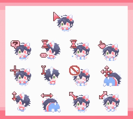 Buster Bros!!!マウスカーソル