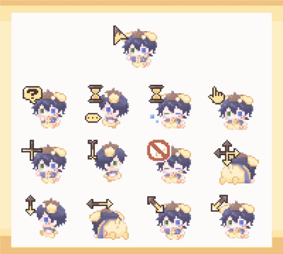 Buster Bros!!!マウスカーソル