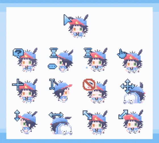 Buster Bros!!!マウスカーソル