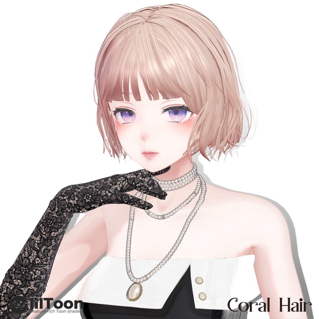 💝Open Sale💝[7Avatars] Coral Hair