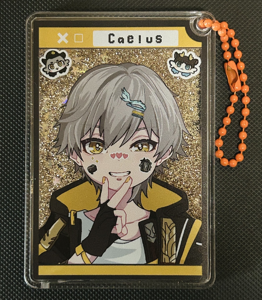 穹のグリッターアクキー