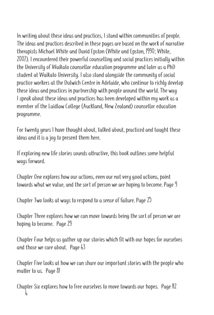 Two islands and a boat: Finding and following a vision