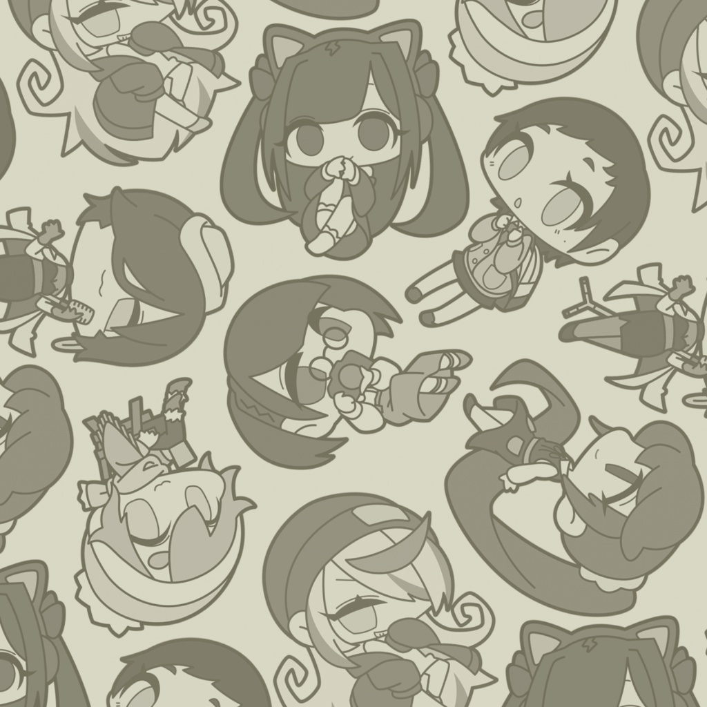 SD総柄ペンケース