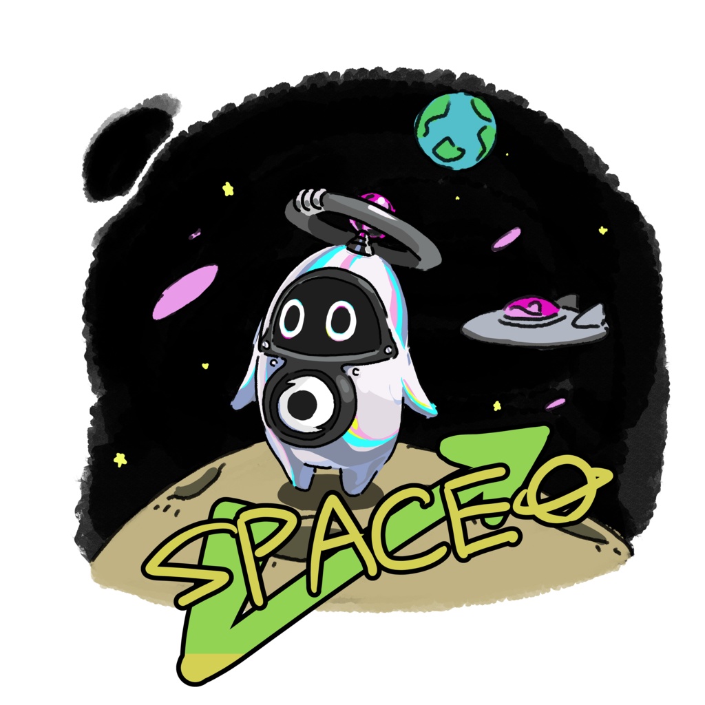 コミックマーケット106出展品ステッカー6㎝