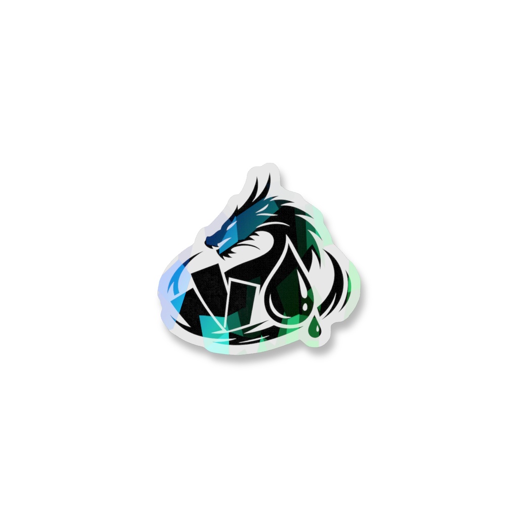 ホログラムロゴステッカー【煤ヶ谷】