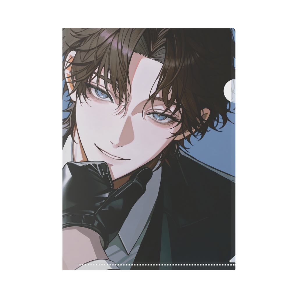 クリアファイル+構成員証・偽免許証・証明写真データ【白瀬 八雲】