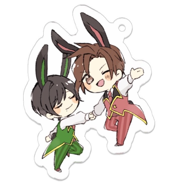 かみしのアクリルキーホルダー(うさver.)