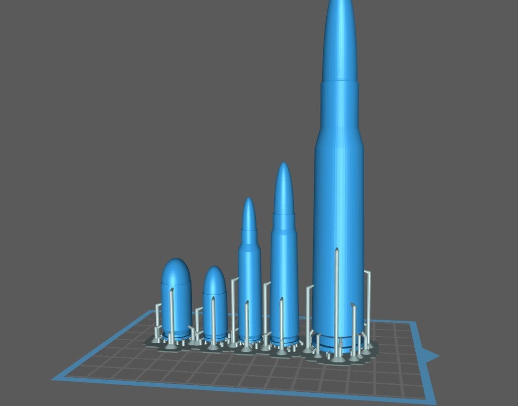 米軍採用弾丸(実寸)for 3Dプリント