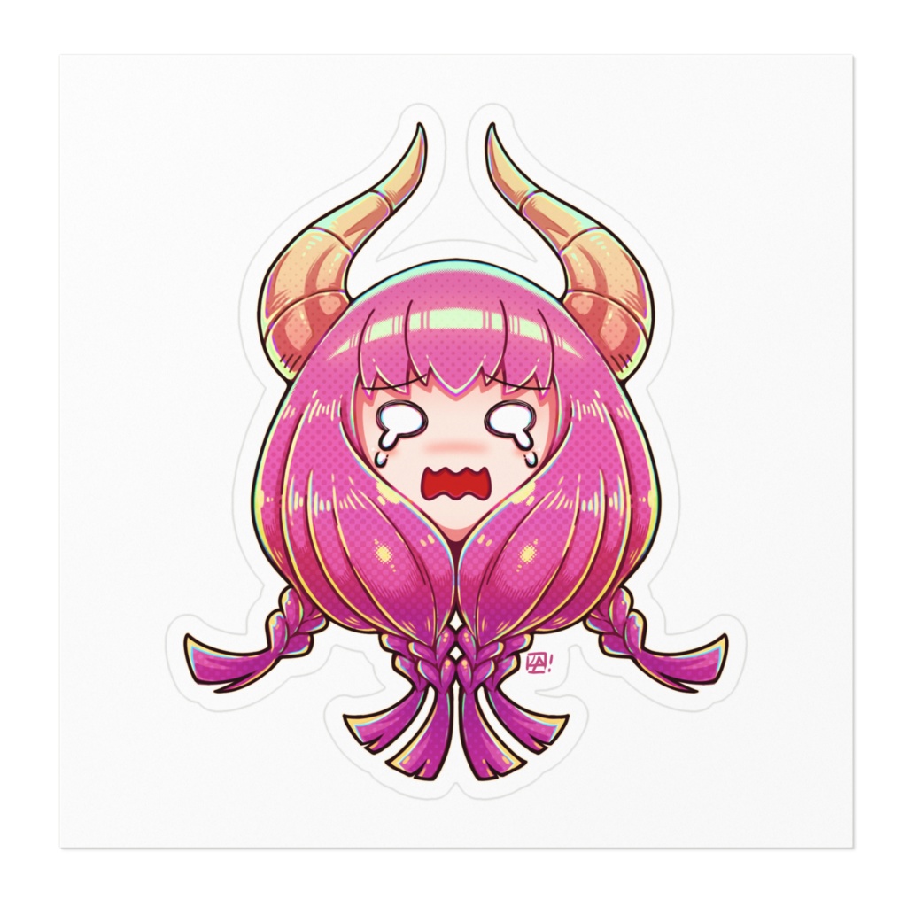 Aura's Head Sticker B
