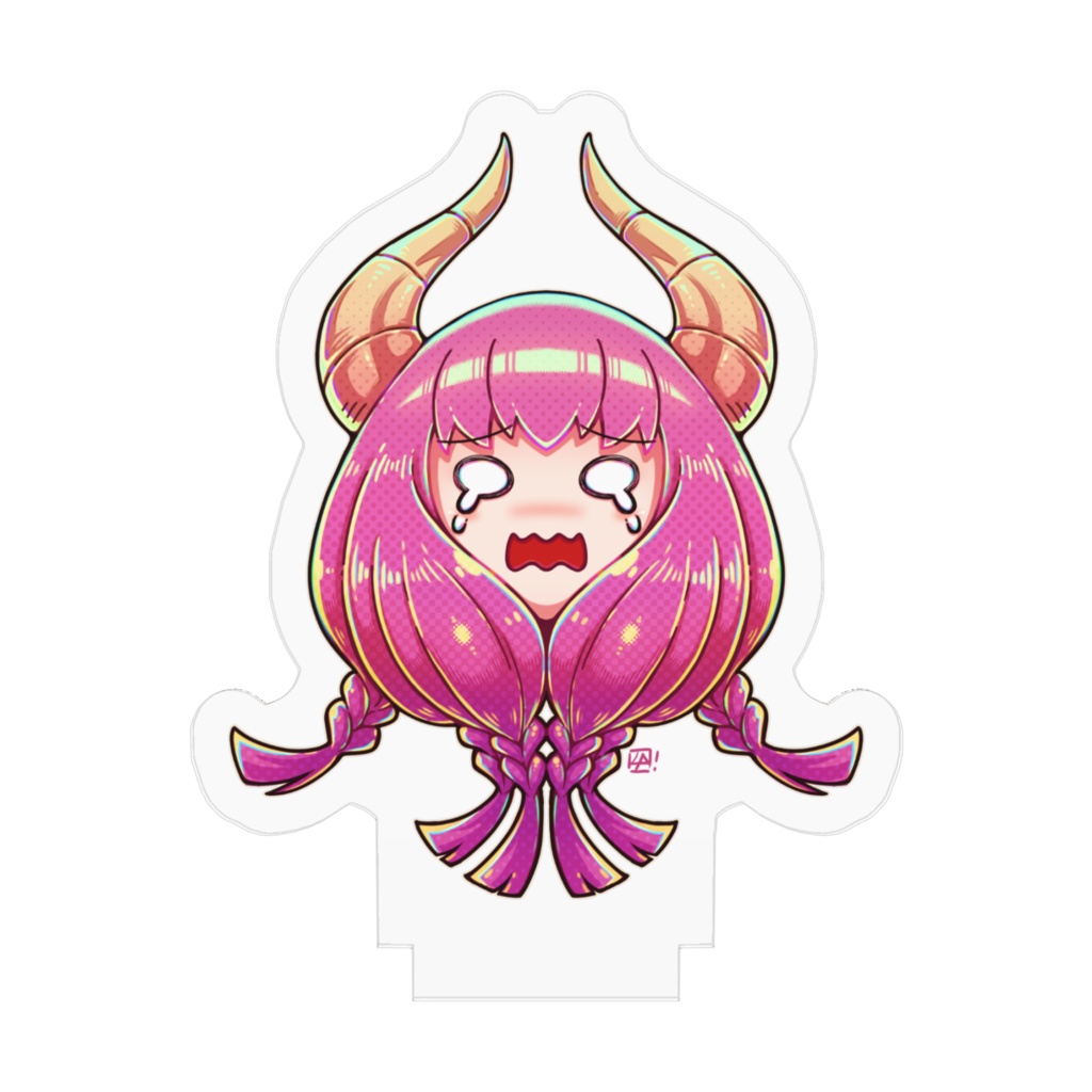 Aura's Head Acrylic Figure B