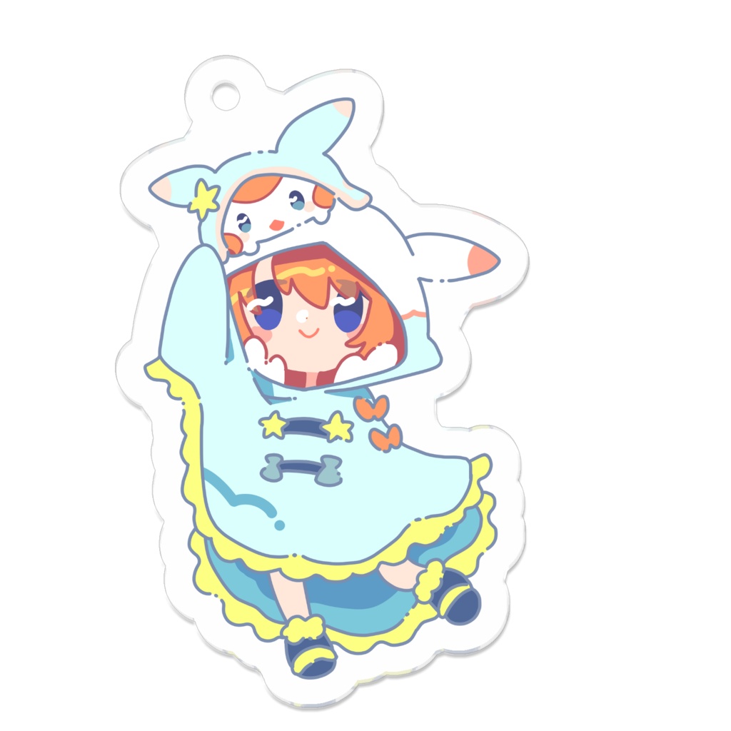 うみうしちゃん&非常食ちゃん
