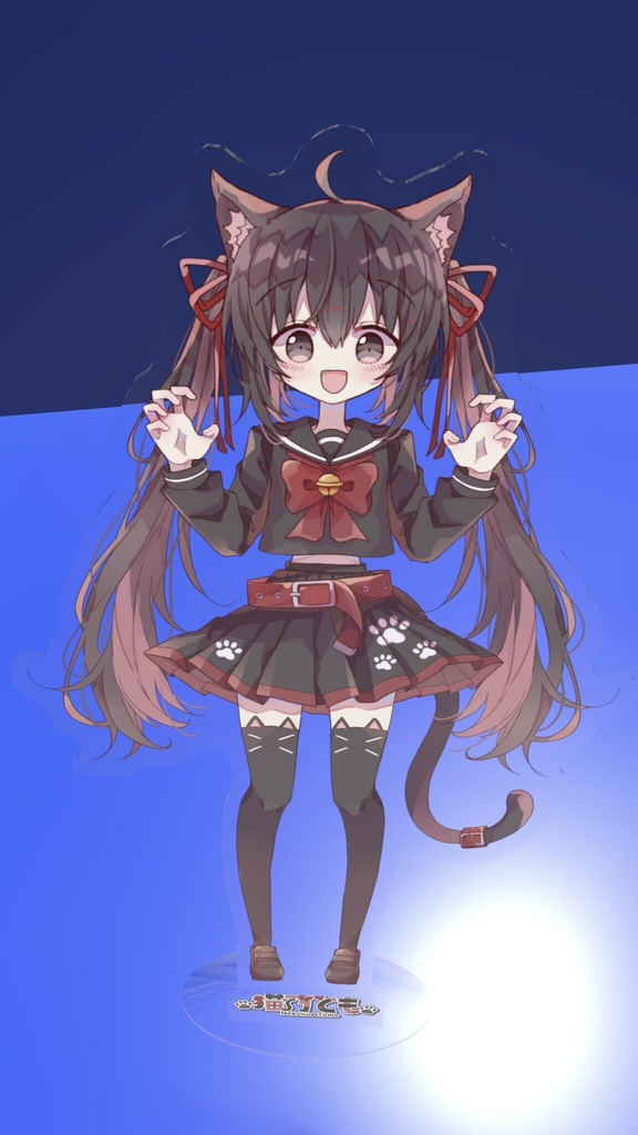 猫乃ともアクリルスタンド(3Dモデル版)
