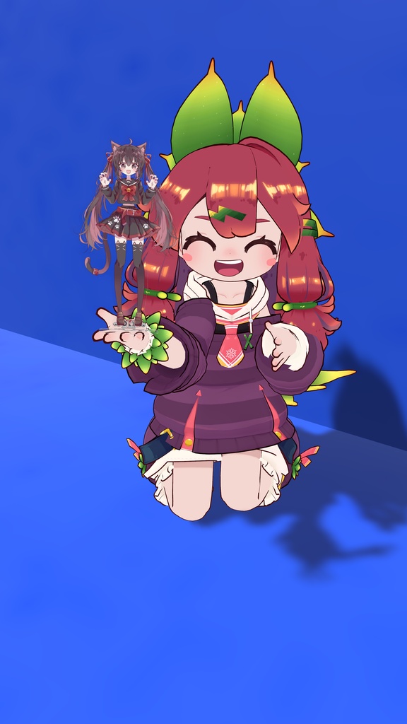 猫乃ともアクリルスタンド(3Dモデル版)
