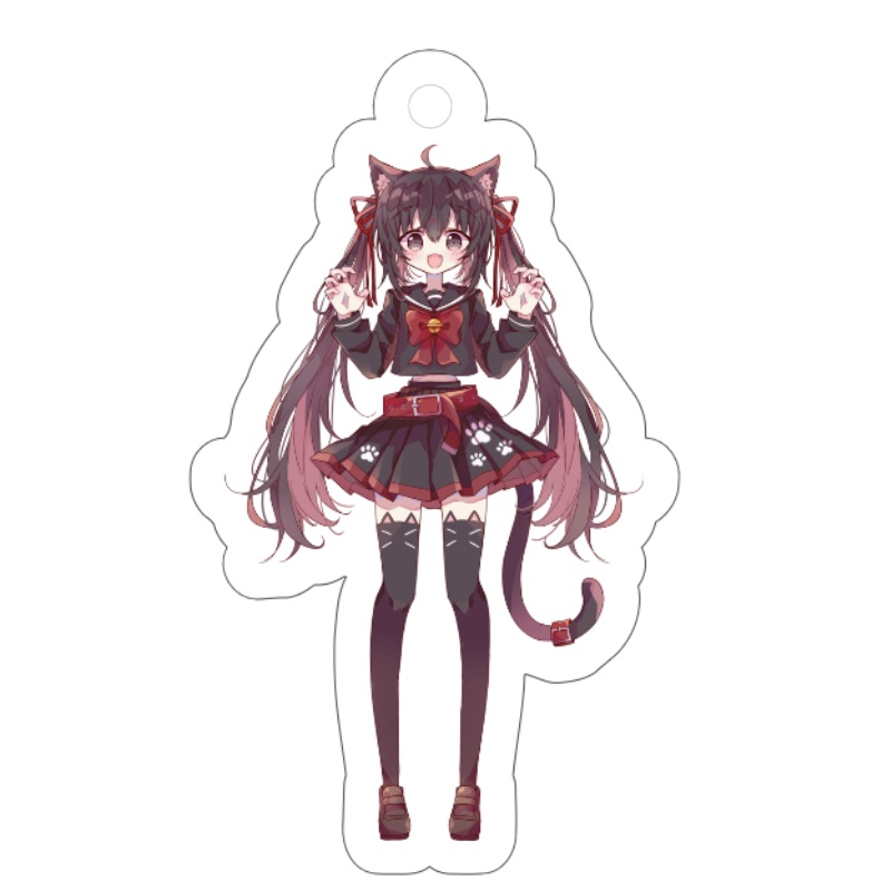 猫乃ともアクリルキーホルダー