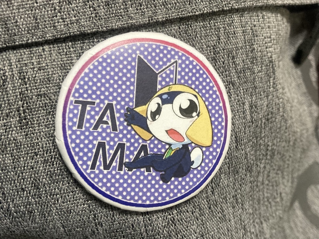 タママ二等兵 缶バッジ