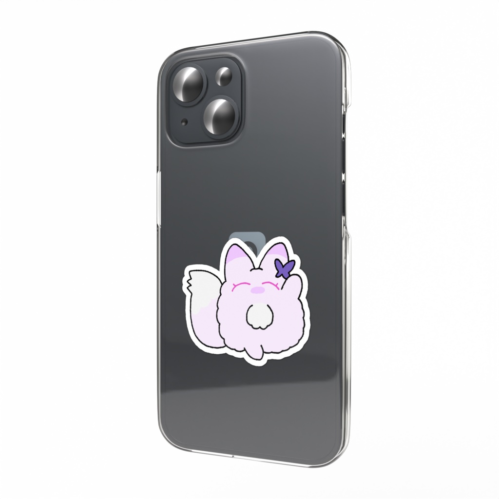 けもしらんスマホステッカー