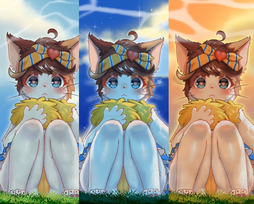 Animated Chia / チア (MP4 and Wallpaper engine)