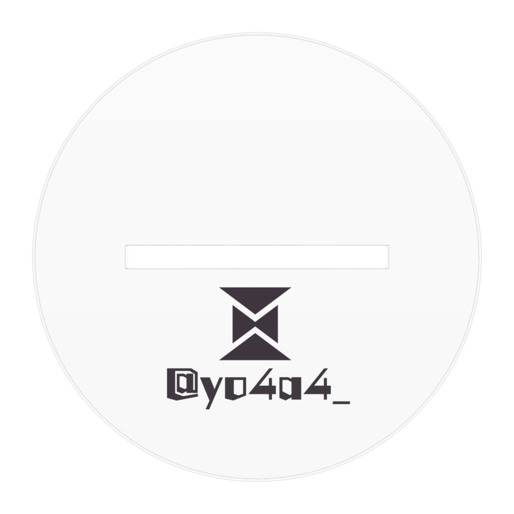 旧衣装アクリルスタンド【善悪ゆーが】