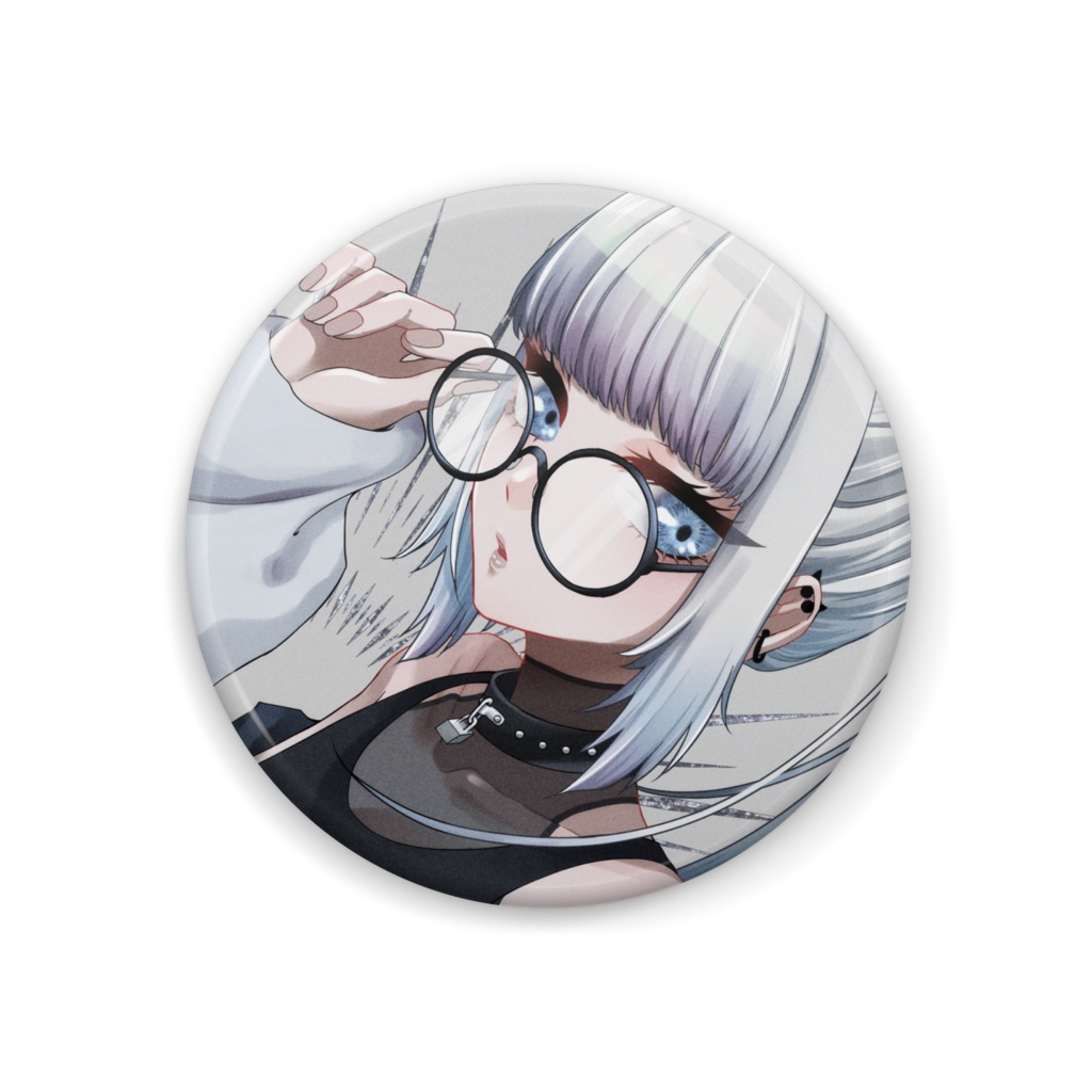 ビジュアルイラスト缶バッジ【想茶はこ】