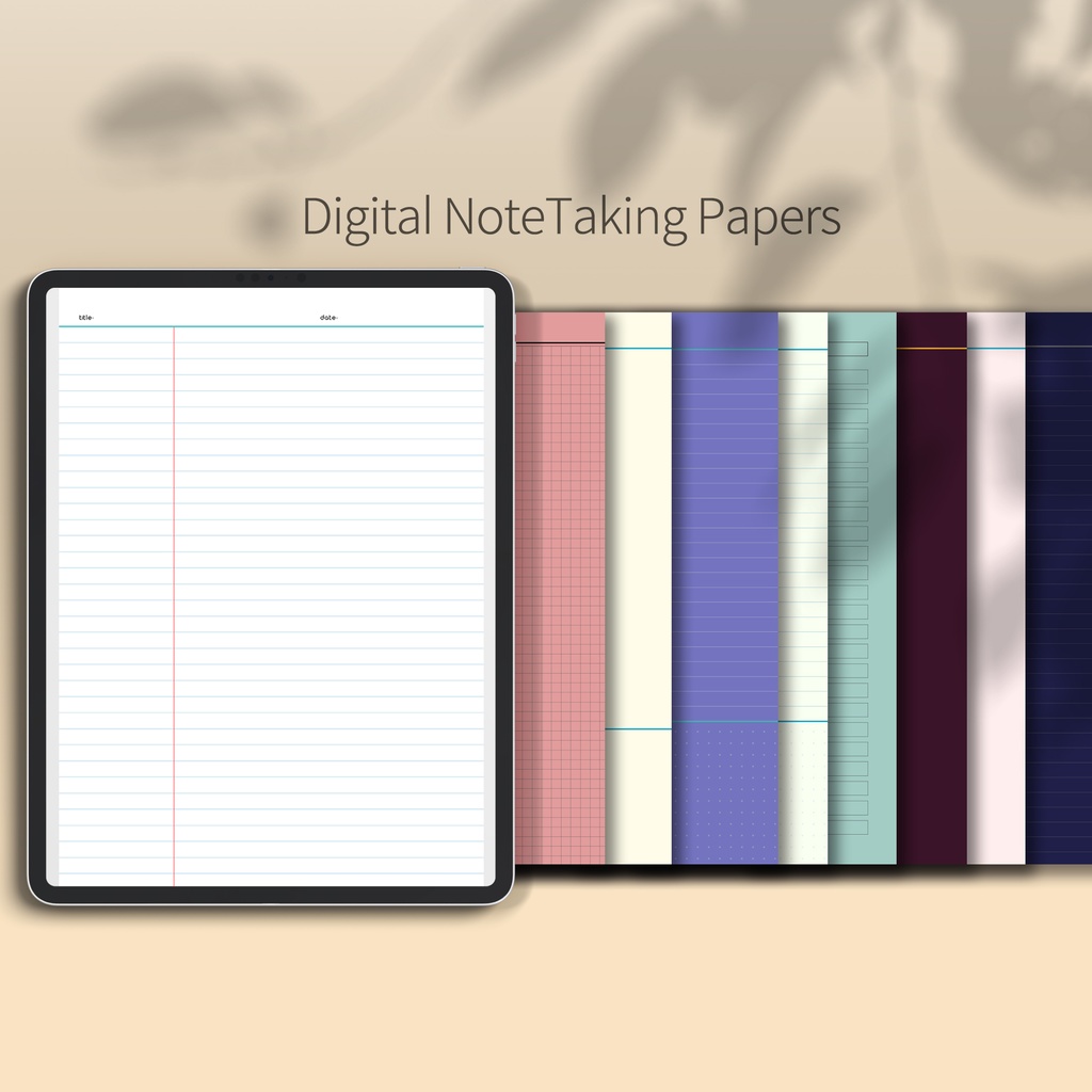 デジタルノート用用紙 160枚, 縦型 NO.06