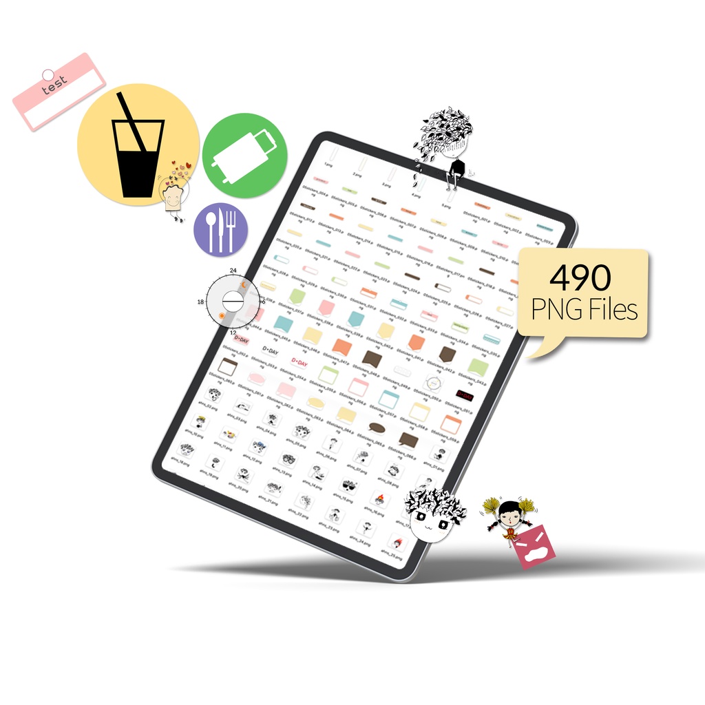 日付なしデジタルプランナー(クラフト) NO.11