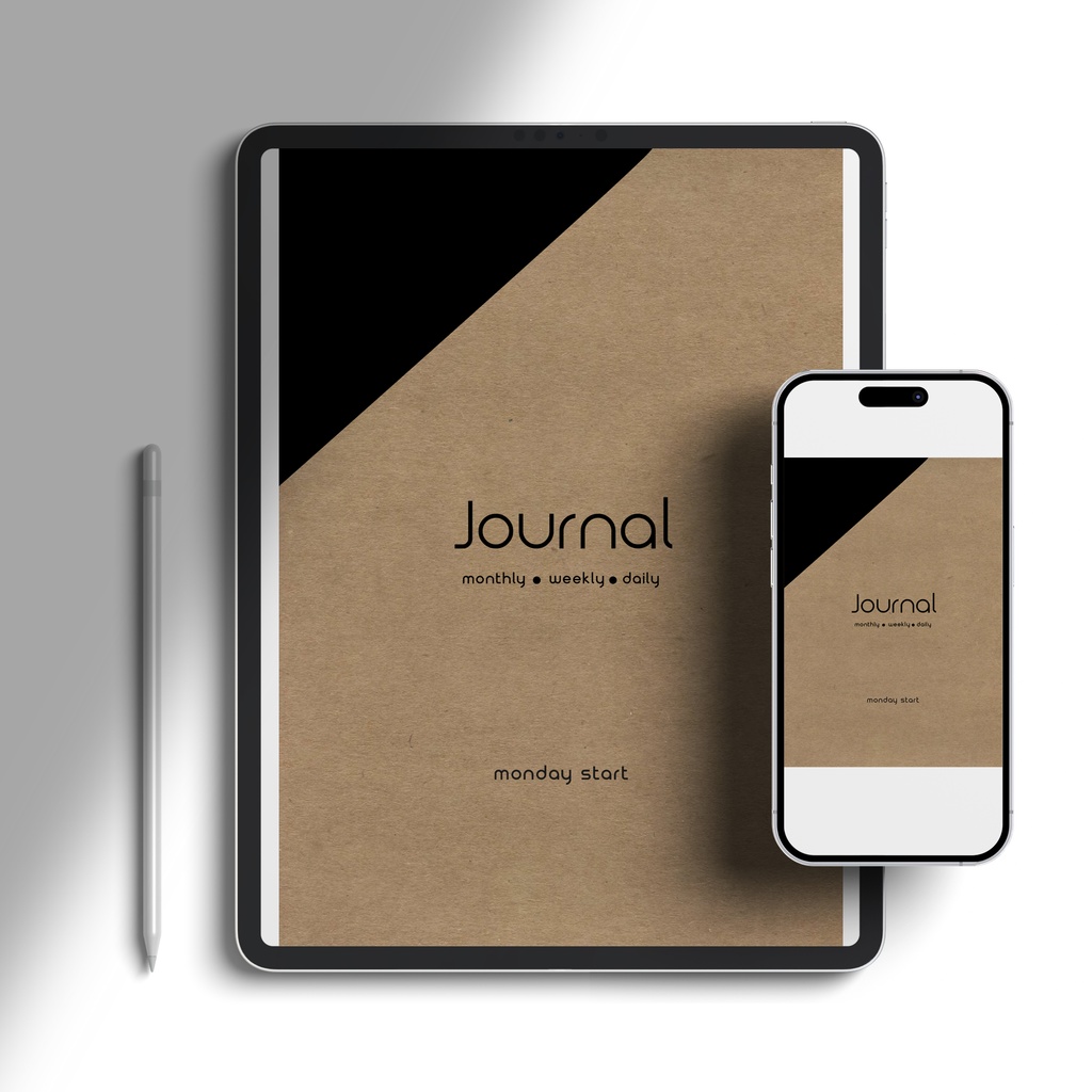 日付なしデジタルプランナー(クラフト) NO.11