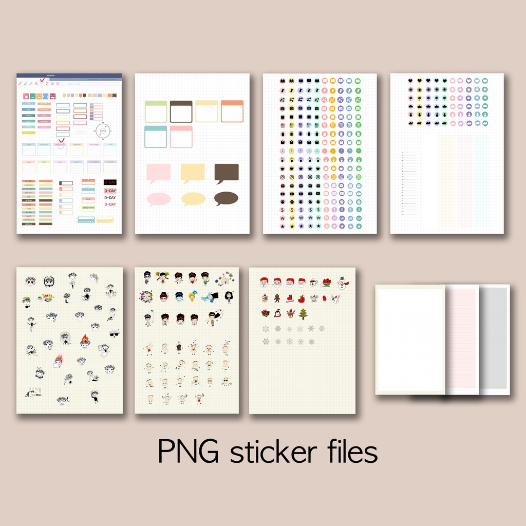 2026デジタルプランナー縦型 クラフト NO.20