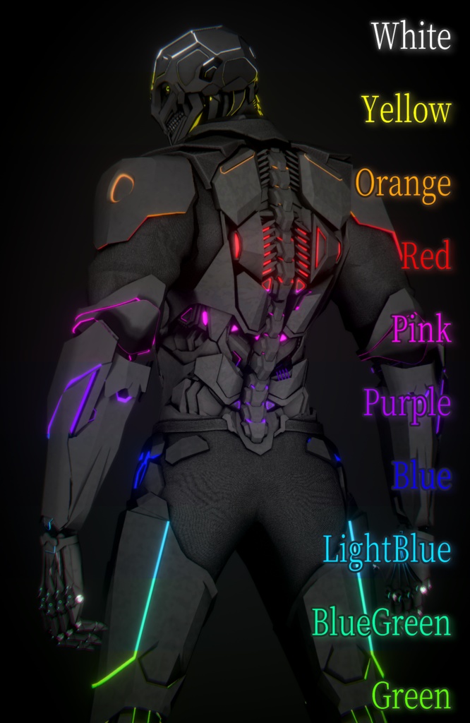 【発光テクスチャ】Raven Emission Texture Pack【Raven専用】