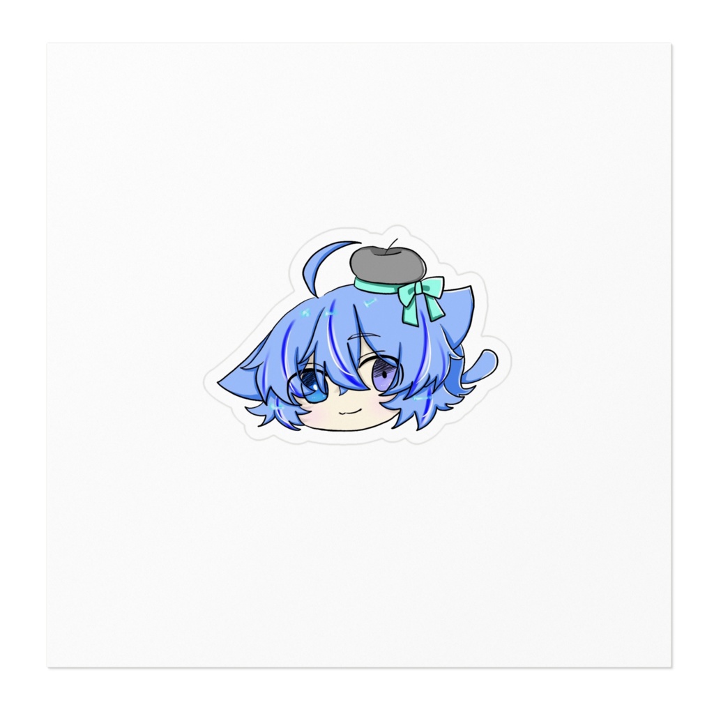 帽子みやしろステッカー