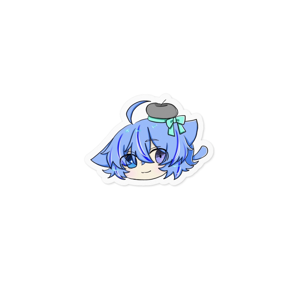 帽子みやしろステッカー