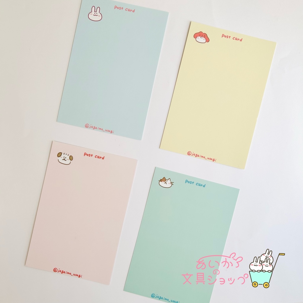 ポストカード 4枚セット desserts