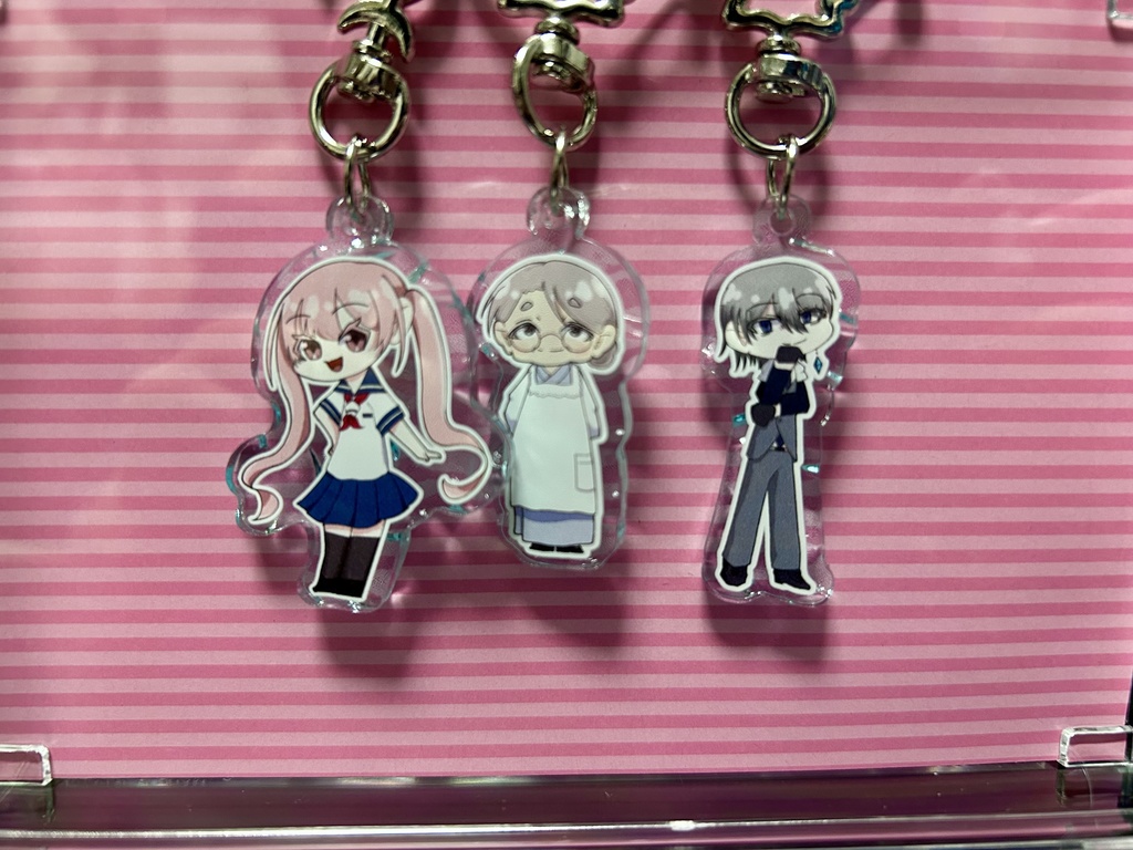 深海に響く NPCアクリルキーホルダー