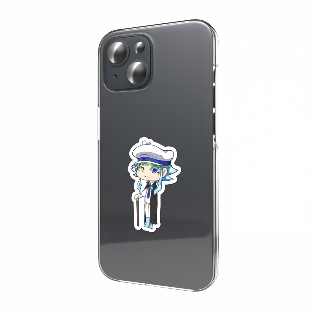 スマホステッカー　デフォルメ