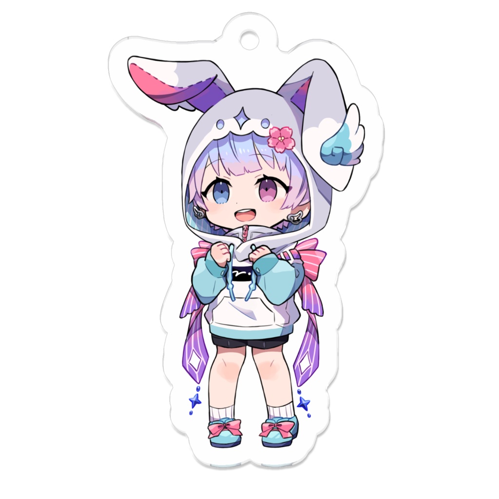 夢空トト『にっこり』アクリルキーホルダー