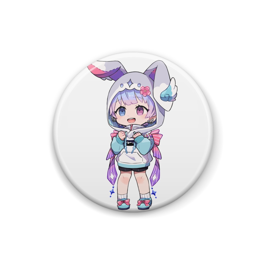 夢空トト『にっこり』缶バッジ