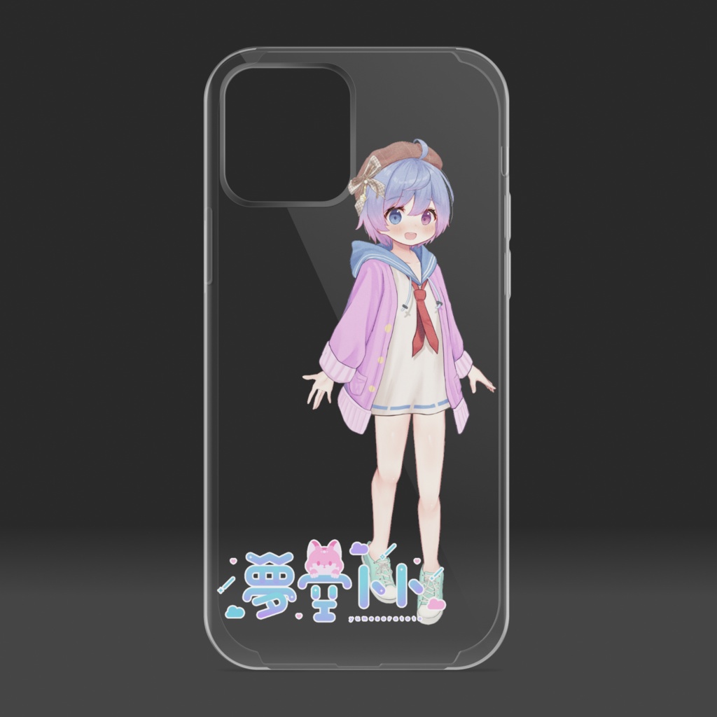 夢空トト クリアiphoneケース(背景無し)