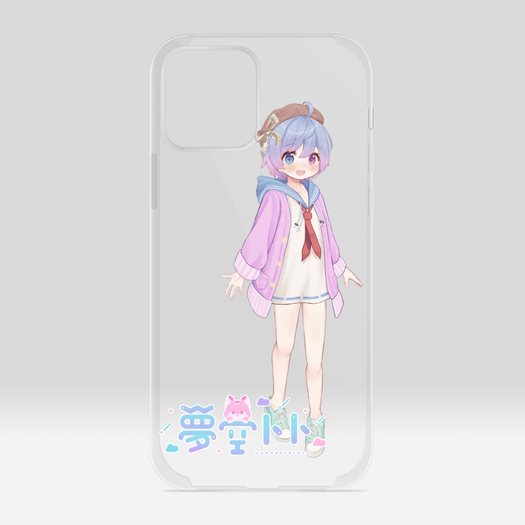 夢空トト　クリアiphoneケース（背景無し）