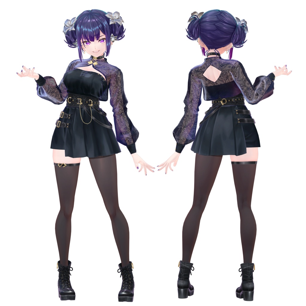 オリジナル3Dモデル『璃々 -Lili-』