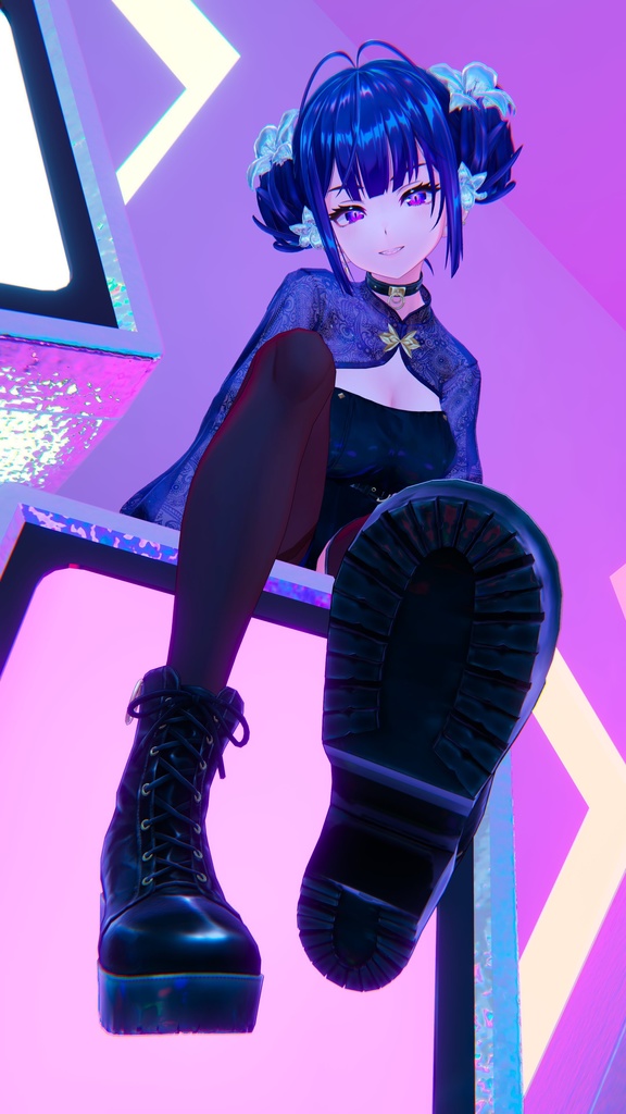 オリジナル3Dモデル『璃々 -Lili-』