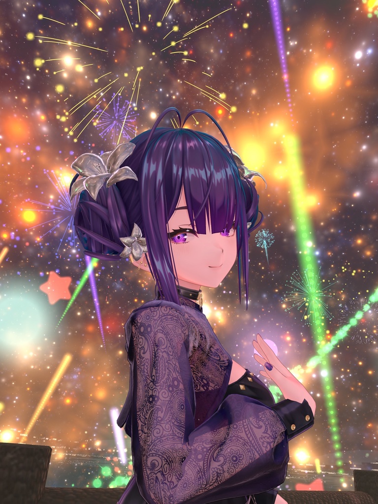 オリジナル3Dモデル『璃々 -Lili-』