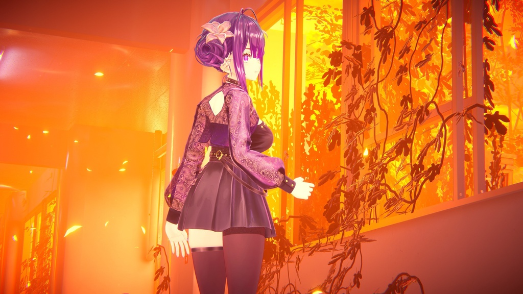 オリジナル3Dモデル『璃々 -Lili-』