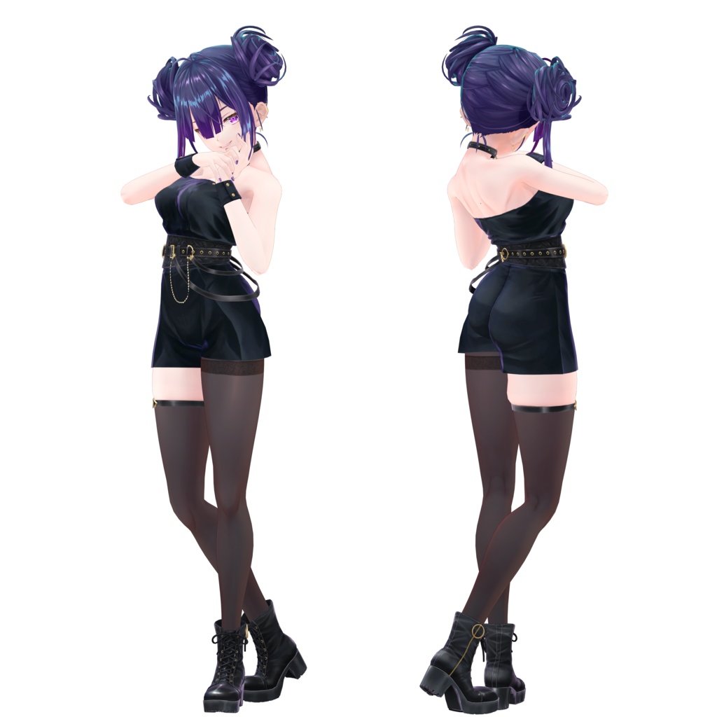 オリジナル3Dモデル『璃々 -Lili-』