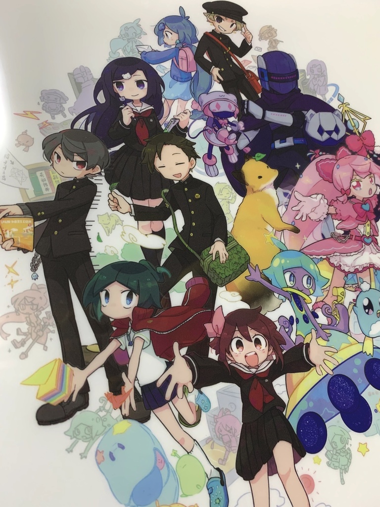 ひにひにクリアファイル〈初期メンVer.〉