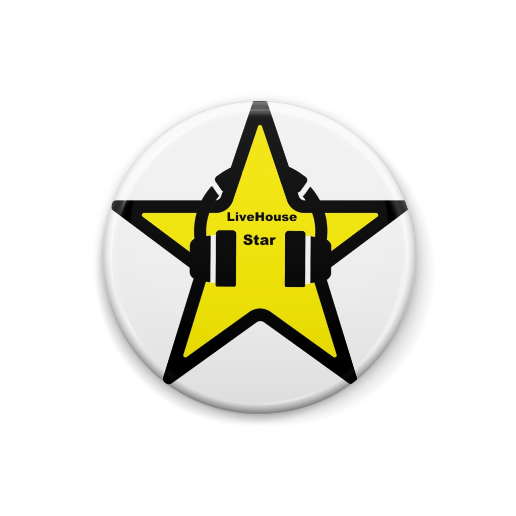 LiveHouseStar 缶バッチ