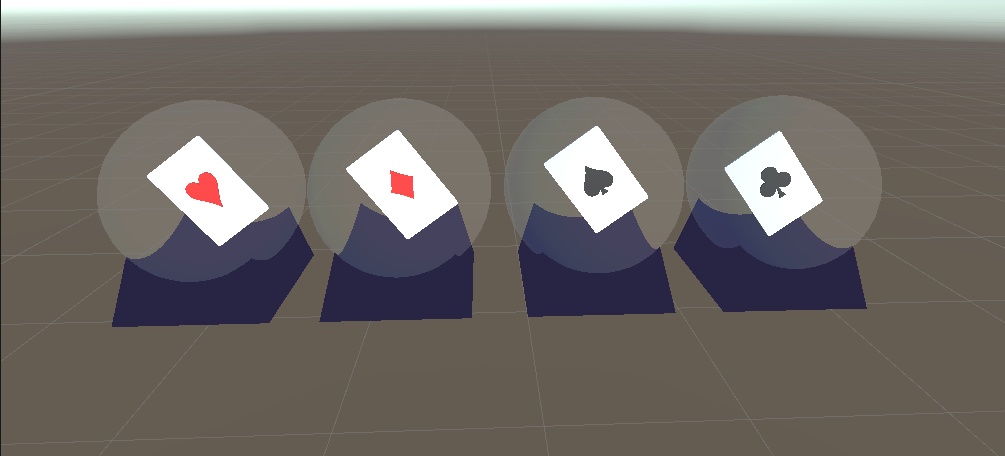 (3D)トランプスフィア4種