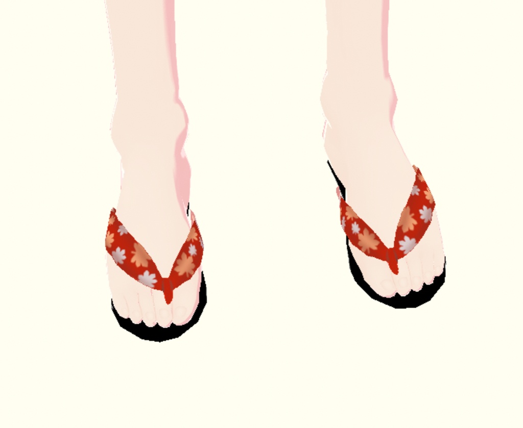 VRoid 四季の下駄