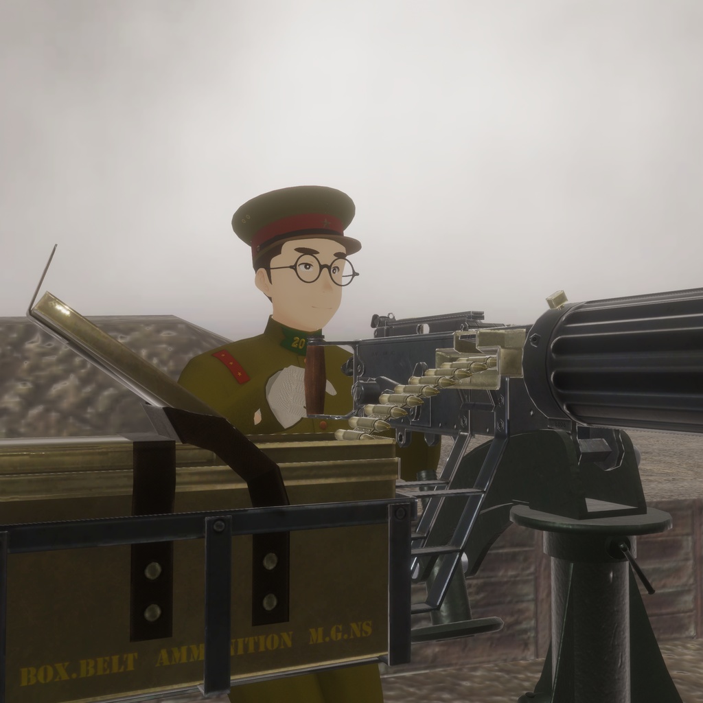 (3Dモデル)帝国陸軍-四五式軍帽