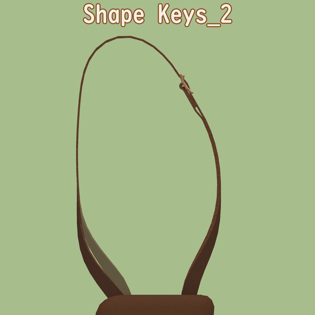 (3Dモデル)南部十四年式拳銃嚢<ホルスター>